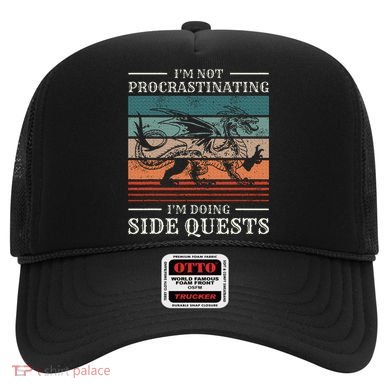 IM Not Procrastinating IM Doing Side Quests Rpg Gamer Hat