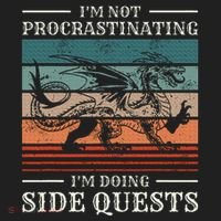 IM Not Procrastinating IM Doing Side Quests Rpg Gamer Hat thumb 2