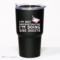 Im Not Procrastinating Im Doing Side Quests Gamer Gaming Tumbler thumb 0