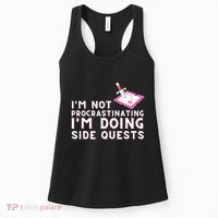 Im Not Procrastinating Im Doing Side Quests Gamer Gaming Women's Tank Top thumb 0