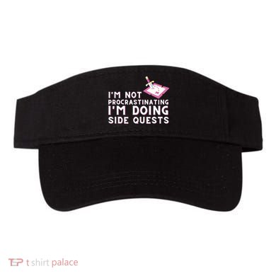Im Not Procrastinating Im Doing Side Quests Gamer Gaming Visor