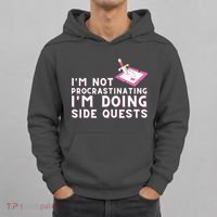 Im Not Procrastinating Im Doing Side Quests Gamer Gaming Hoodie thumb 0