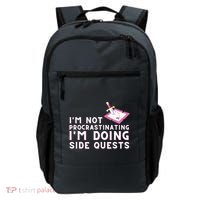 Im Not Procrastinating Im Doing Side Quests Gamer Gaming Backpack thumb 0