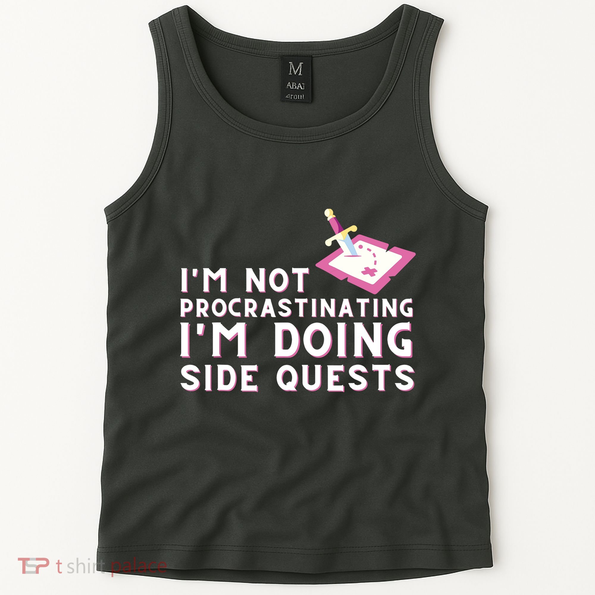 Im Not Procrastinating Im Doing Side Quests Gamer Gaming Tank Top