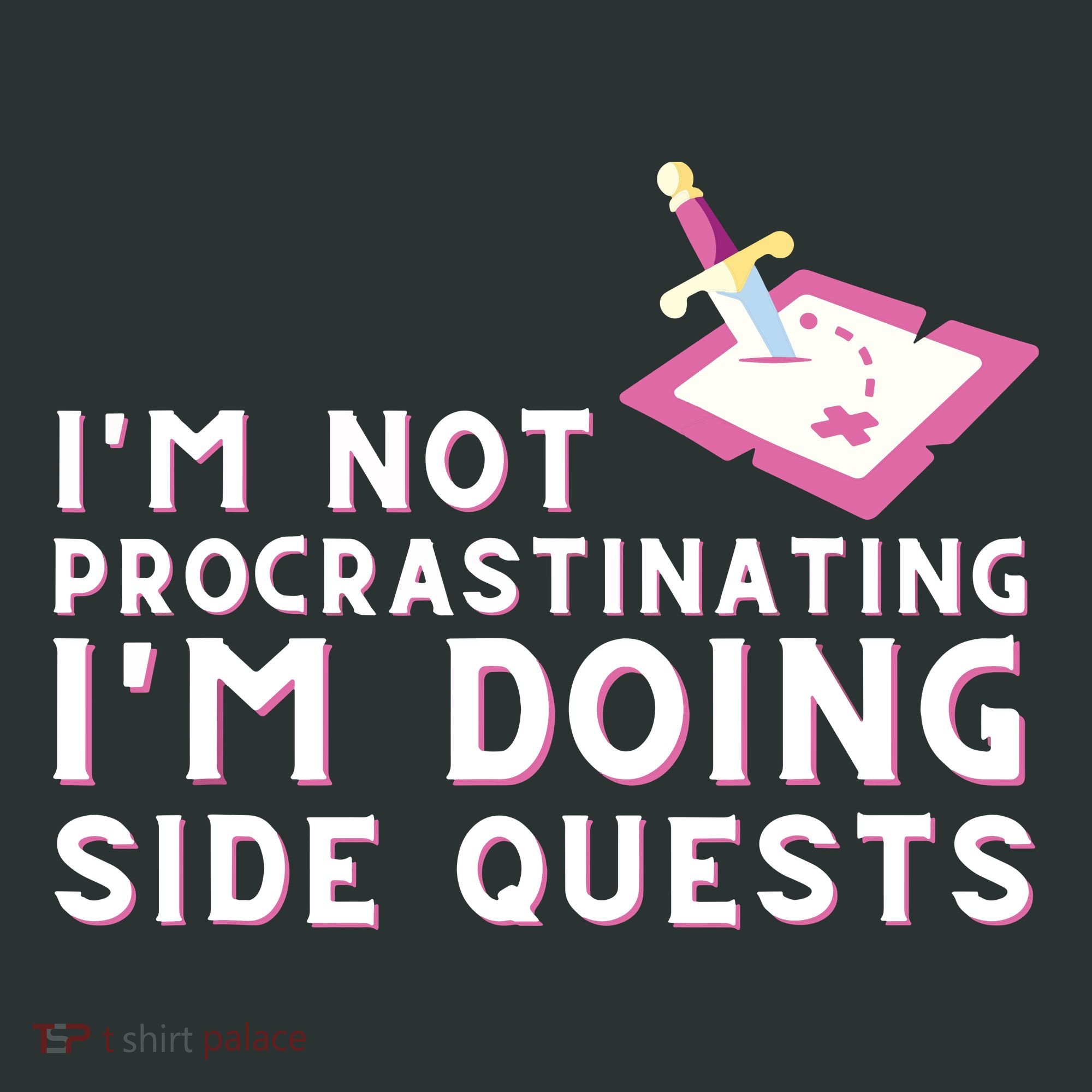 Im Not Procrastinating Im Doing Side Quests Gamer Gaming Tote Bag