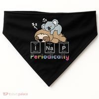 I Nap Periodically Funny Science Sloth Lover Koala Mama Bear USA-Made Doggie Bandana thumb 0