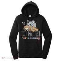 I Nap Periodically Funny Science Sloth Lover Koala Mama Bear Women's Hoodie thumb 0