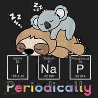 I Nap Periodically Funny Science Sloth Lover Koala Mama Bear Hat thumb 2