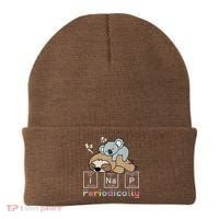 I Nap Periodically Funny Science Sloth Lover Koala Mama Bear Beanie thumb 0
