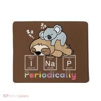 I Nap Periodically Funny Science Sloth Lover Koala Mama Bear Mousepad thumb 0