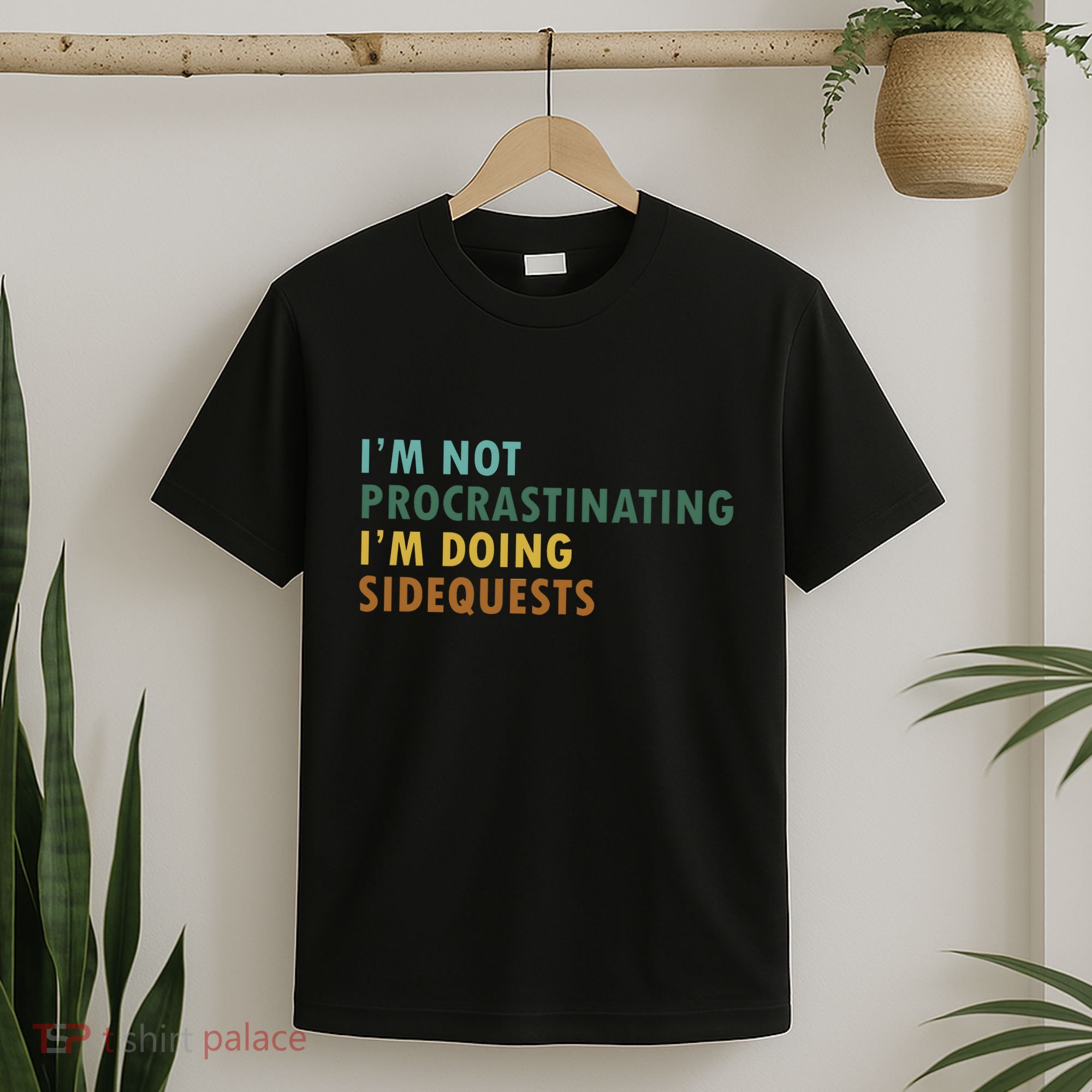 IM Not Procrastinating IM Doing Sidequests Gamer Dad T-Shirt