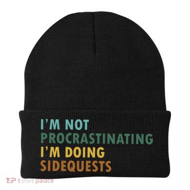 IM Not Procrastinating IM Doing Sidequests Gamer Dad Beanie