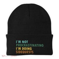 IM Not Procrastinating IM Doing Sidequests Gamer Dad Beanie thumb 0