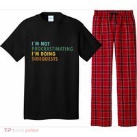 IM Not Procrastinating IM Doing Sidequests Gamer Dad Pajama Set thumb 0