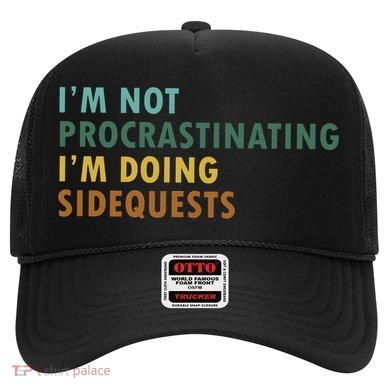 IM Not Procrastinating IM Doing Sidequests Gamer Dad Hat