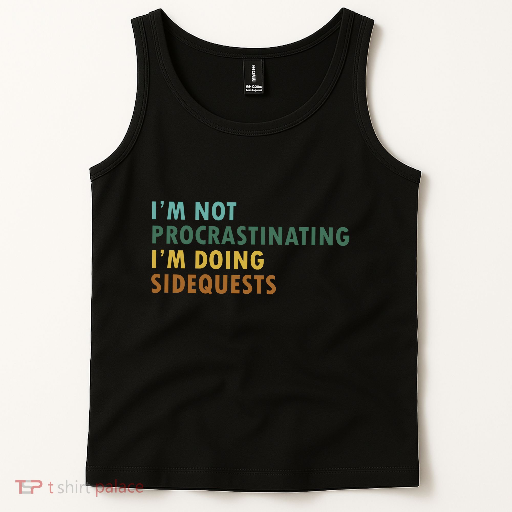 IM Not Procrastinating IM Doing Sidequests Gamer Dad Tank Top