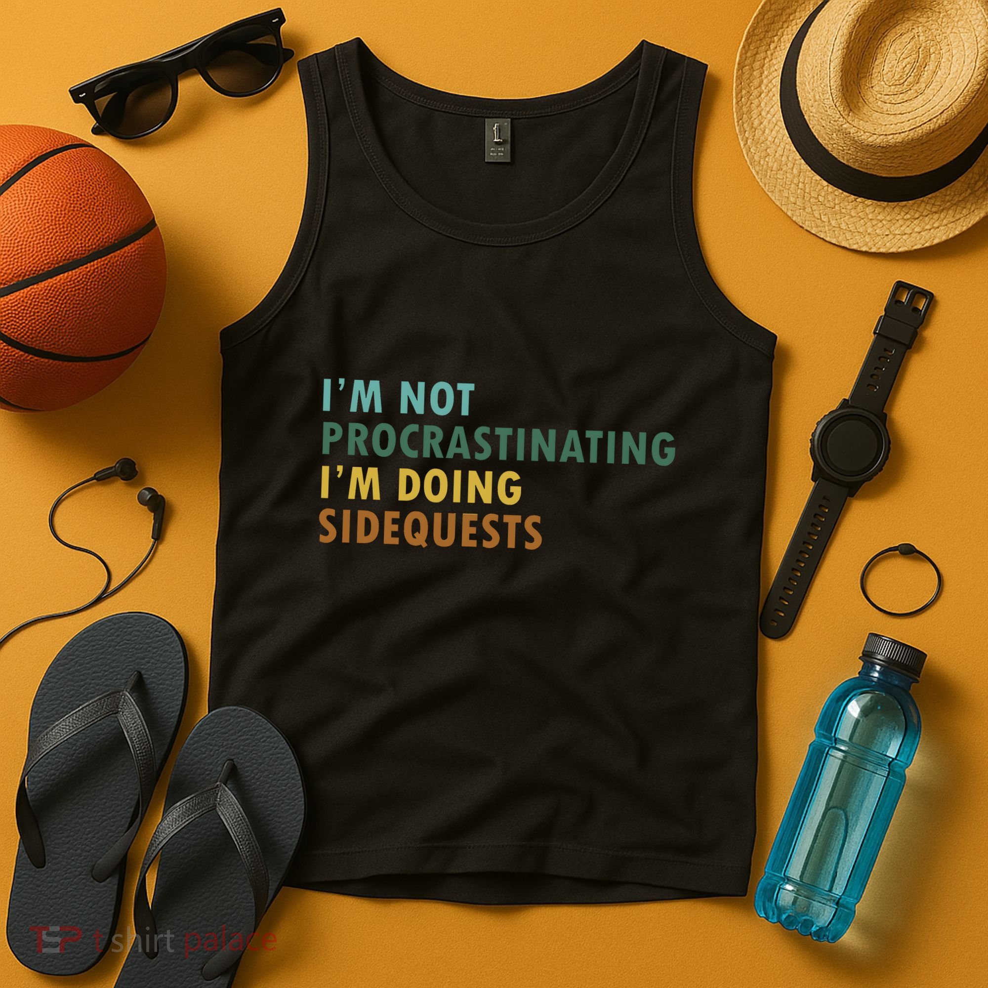 IM Not Procrastinating IM Doing Sidequests Gamer Dad Tank Top
