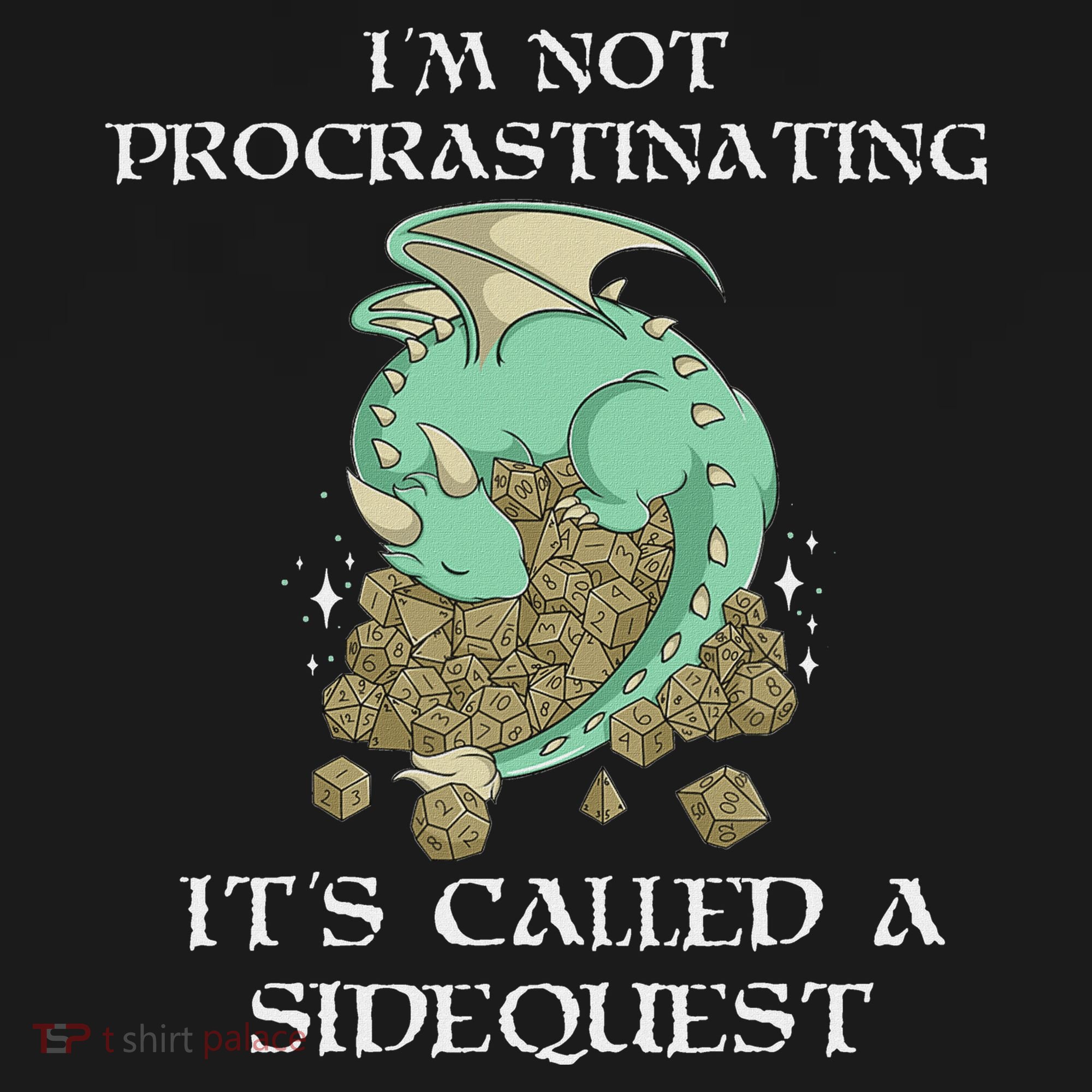 IM Not Procrastinating ItS Called A Side Quest Button