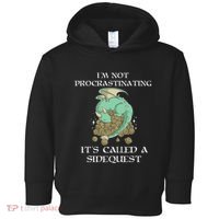 IM Not Procrastinating ItS Called A Side Quest Toddler Hoodie thumb 0
