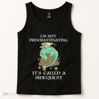 IM Not Procrastinating ItS Called A Side Quest Tank Top thumb 2