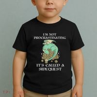 IM Not Procrastinating ItS Called A Side Quest Toddler T-Shirt thumb 2