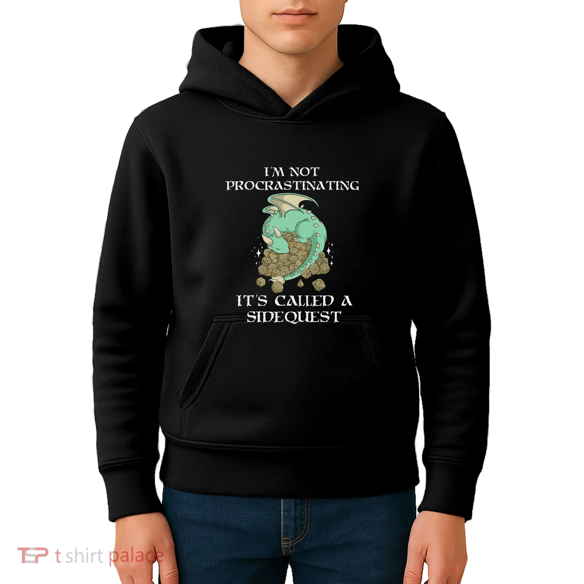 IM Not Procrastinating ItS Called A Side Quest Kids Hoodie