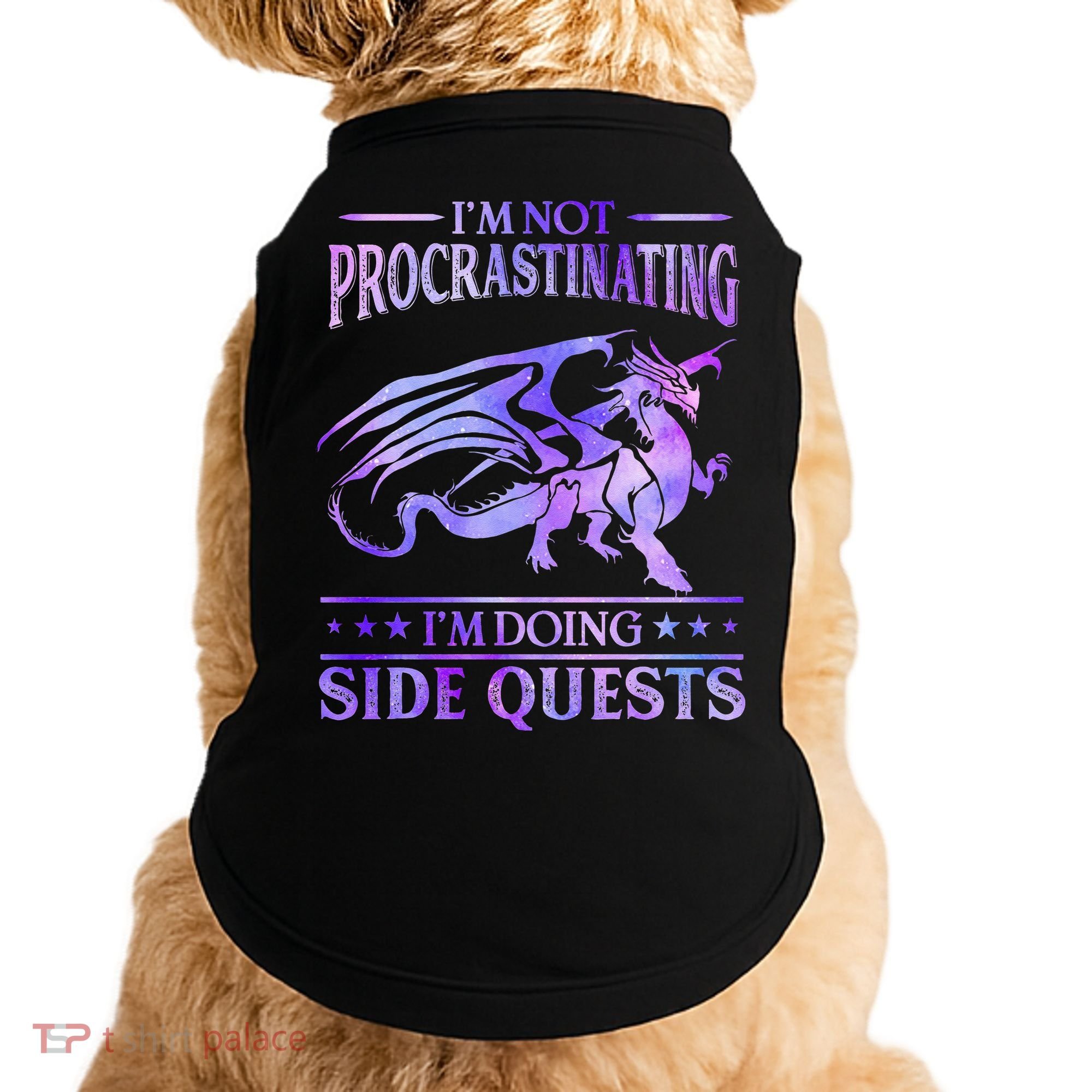 I'm Not Procrastinating I'm Doing Side Quests Dragons Master  Doggie Tank