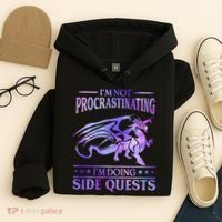 I'm Not Procrastinating I'm Doing Side Quests Dragons Master  Hoodie thumb 4