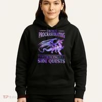 I'm Not Procrastinating I'm Doing Side Quests Dragons Master  Hoodie thumb 5