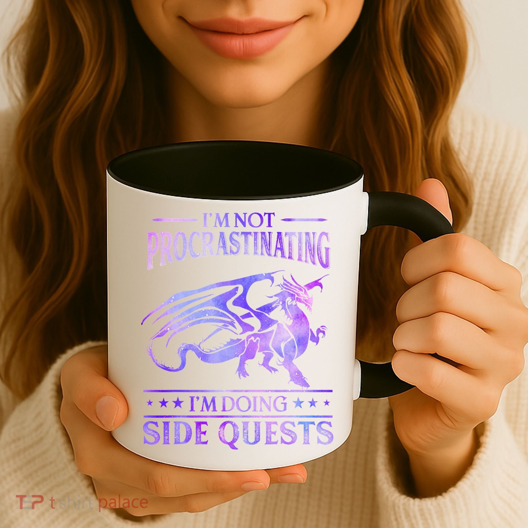 I'm Not Procrastinating I'm Doing Side Quests Dragons Master  Coffee Mug