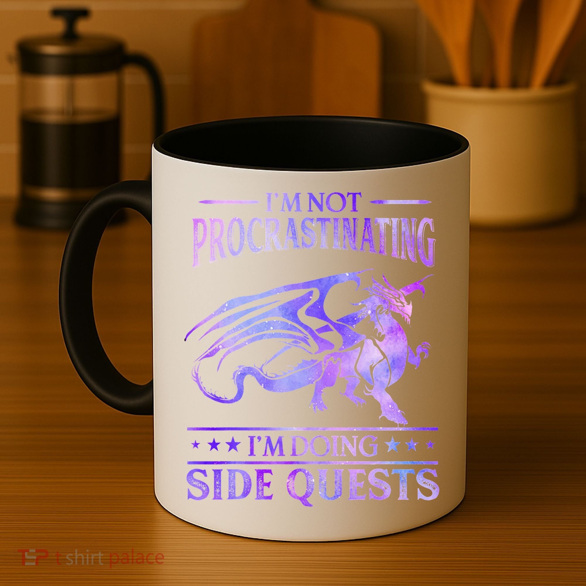 I'm Not Procrastinating I'm Doing Side Quests Dragons Master  Coffee Mug