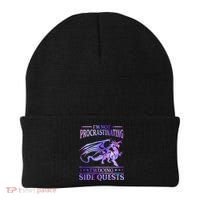 I'm Not Procrastinating I'm Doing Side Quests Dragons Master  Beanie thumb 0