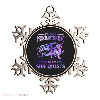 I'm Not Procrastinating I'm Doing Side Quests Dragons Master  Ornament