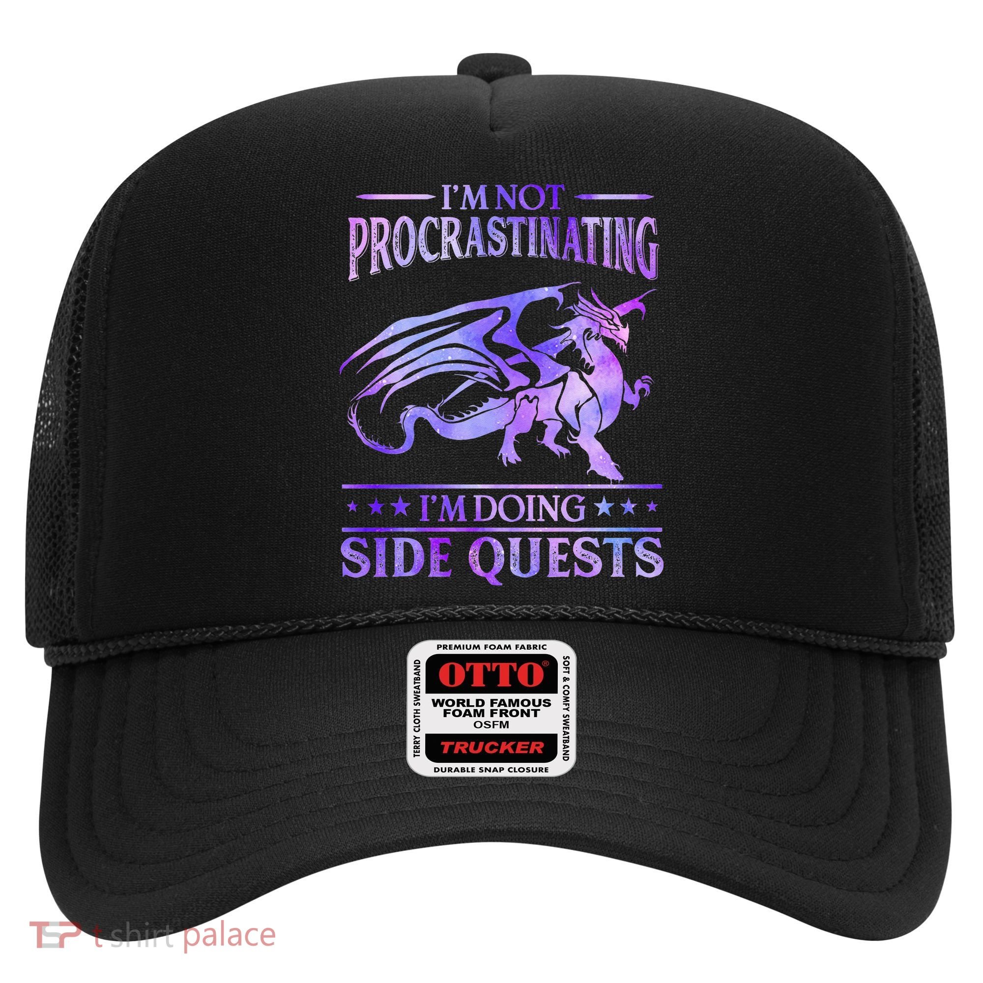 I'm Not Procrastinating I'm Doing Side Quests Dragons Master  Hat