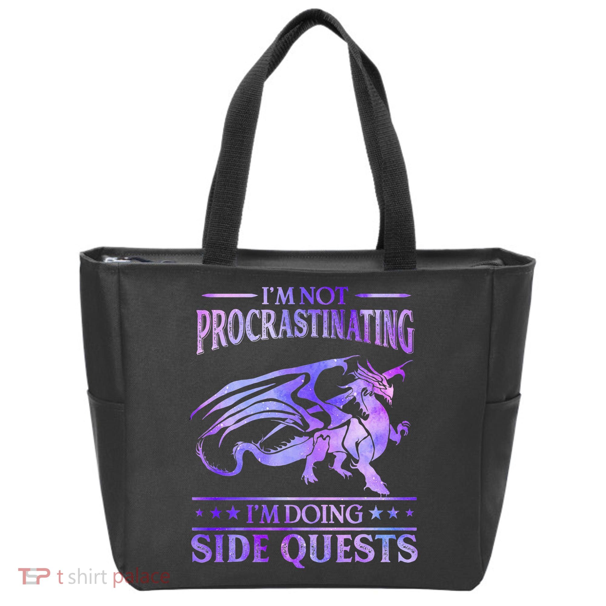 I'm Not Procrastinating I'm Doing Side Quests Dragons Master  Tote Bag