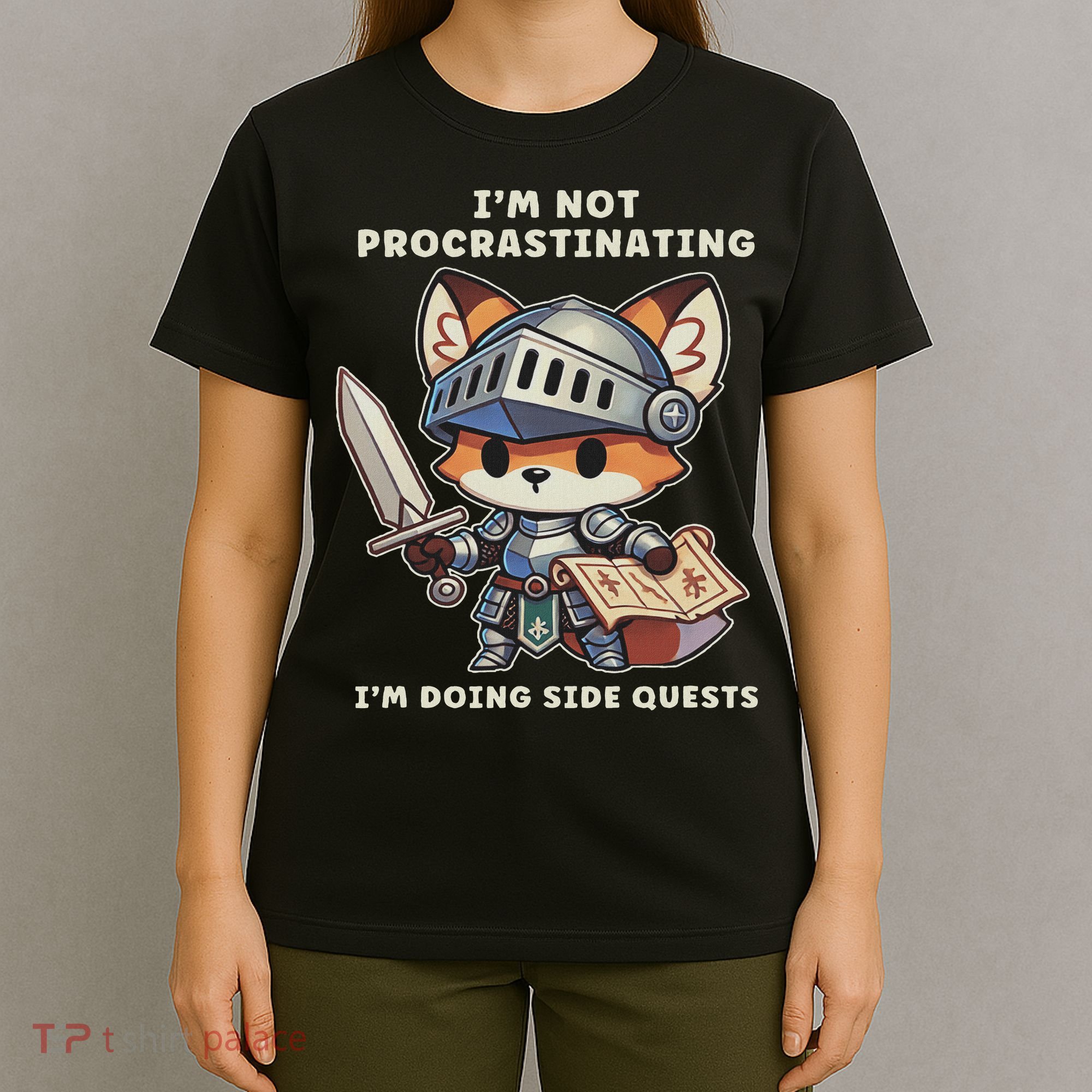 I'm Not Procrastinating I'm Doing Side Quests Gamer T-Shirt