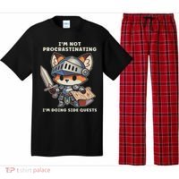 I'm Not Procrastinating I'm Doing Side Quests Gamer Pajama Set thumb 0