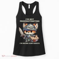 I'm Not Procrastinating I'm Doing Side Quests Gamer Women's Tank Top thumb 0