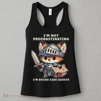 I'm Not Procrastinating I'm Doing Side Quests Gamer Women's Tank Top thumb 3