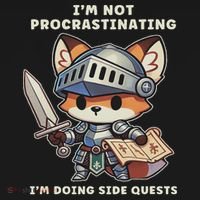 I'm Not Procrastinating I'm Doing Side Quests Gamer Tank Top thumb 6
