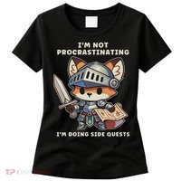 I'm Not Procrastinating I'm Doing Side Quests Gamer Women's T-Shirt thumb 0