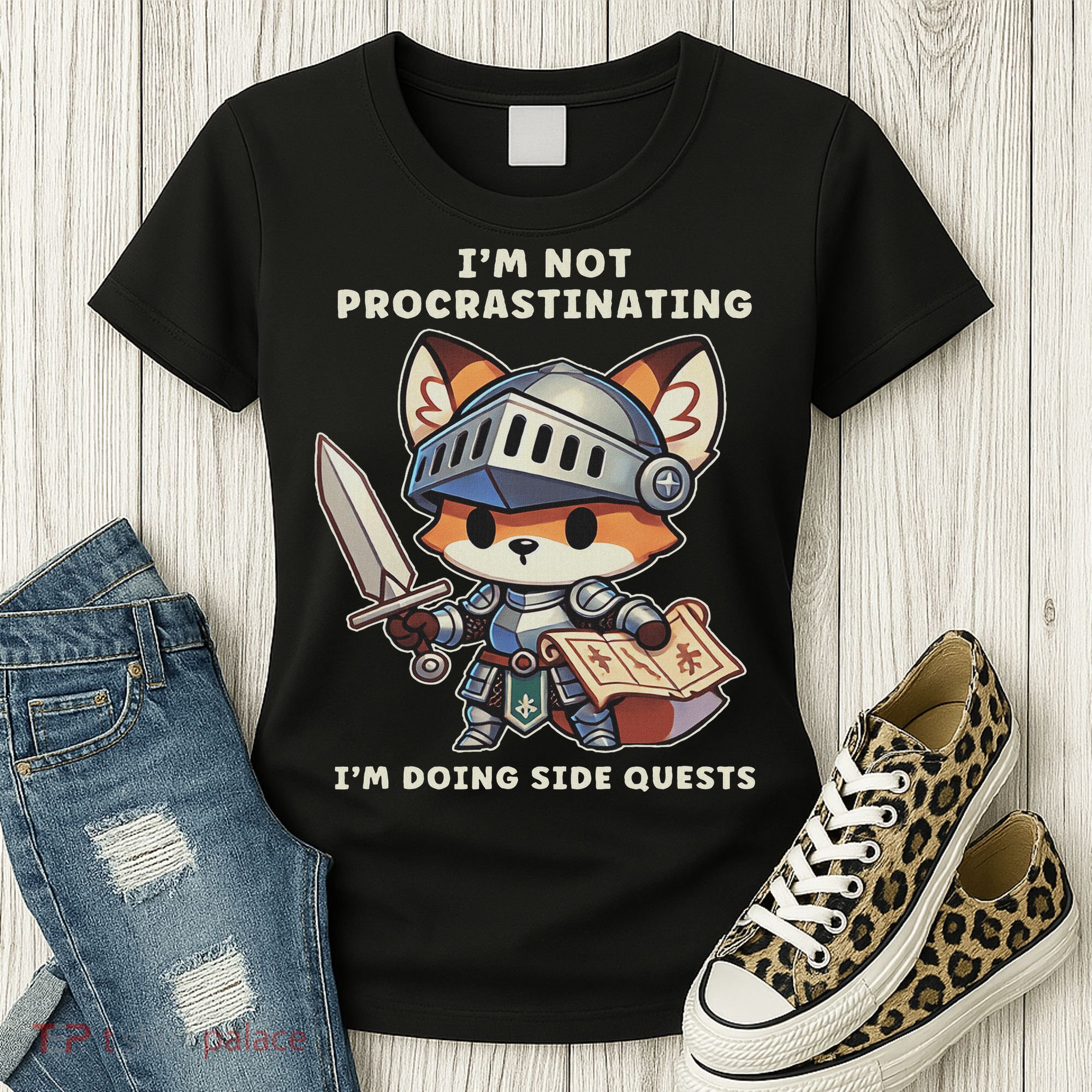 I'm Not Procrastinating I'm Doing Side Quests Gamer Women's T-Shirt