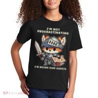 I'm Not Procrastinating I'm Doing Side Quests Gamer Kids T-Shirt thumb 2