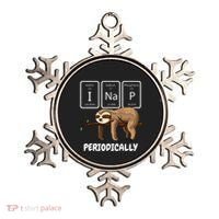 I Nap Periodically Science Sloth Periodic Table Elements Ornament thumb 0