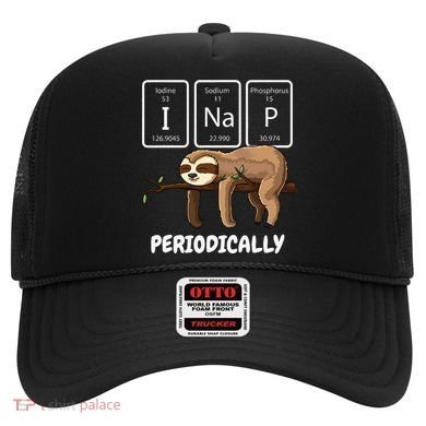 I Nap Periodically Science Sloth Periodic Table Elements Hat