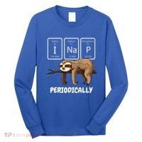 I Nap Periodically Science Sloth Periodic Table Elements Long Sleeve Shirt thumb 0