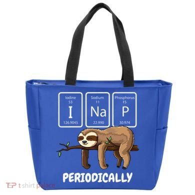 I Nap Periodically Science Sloth Periodic Table Elements Tote Bag