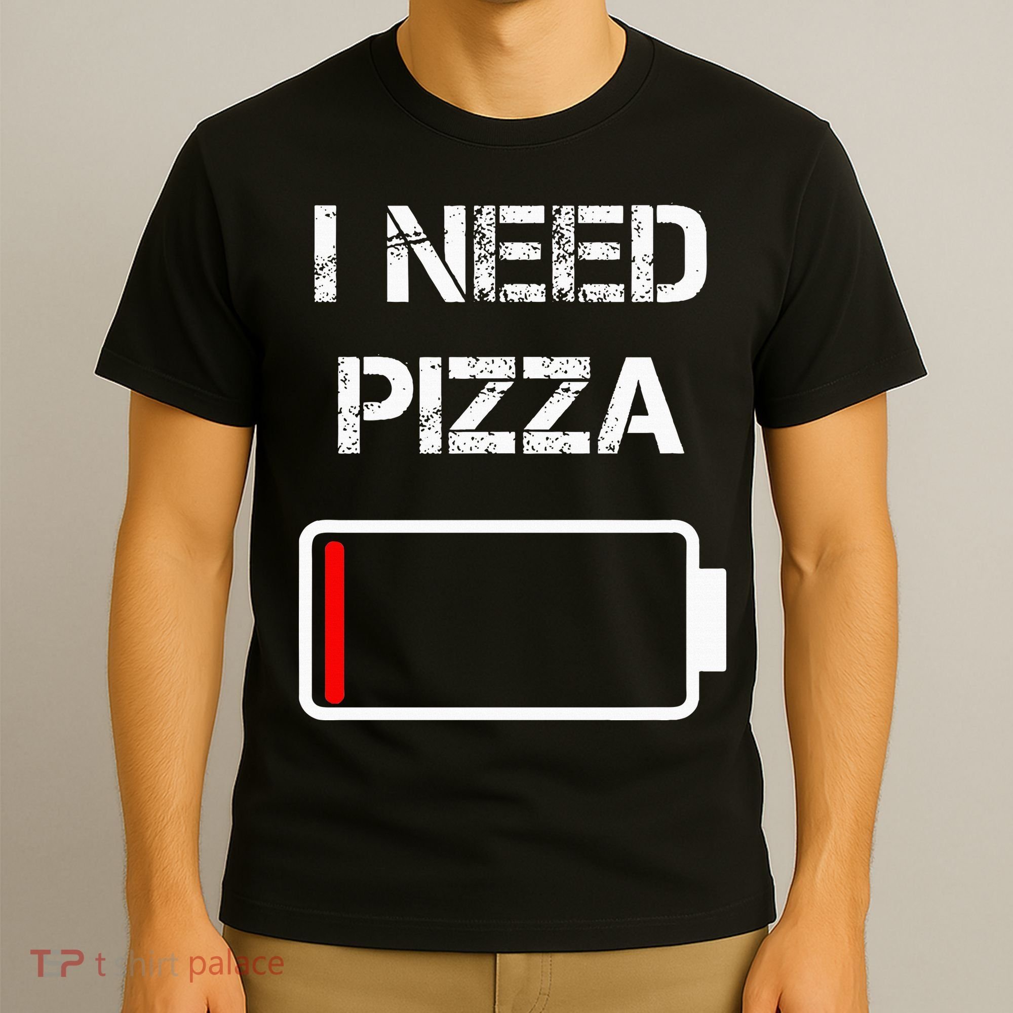 I Need Pizza Italian Food Pizza Lover Funny Pizza T-Shirt