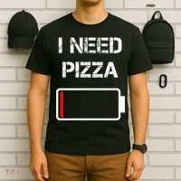 I Need Pizza Italian Food Pizza Lover Funny Pizza T-Shirt thumb 6
