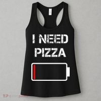 I Need Pizza Italian Food Pizza Lover Funny Pizza Women's Tank Top thumb 3